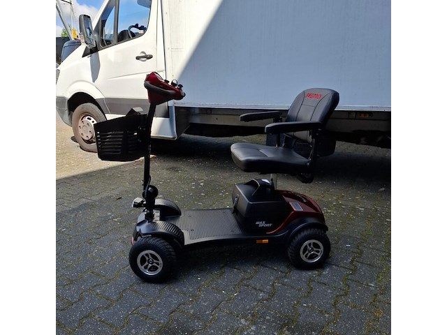 Scootmobiel, sweetrich, max sport, rood - afbeelding 6 van  13