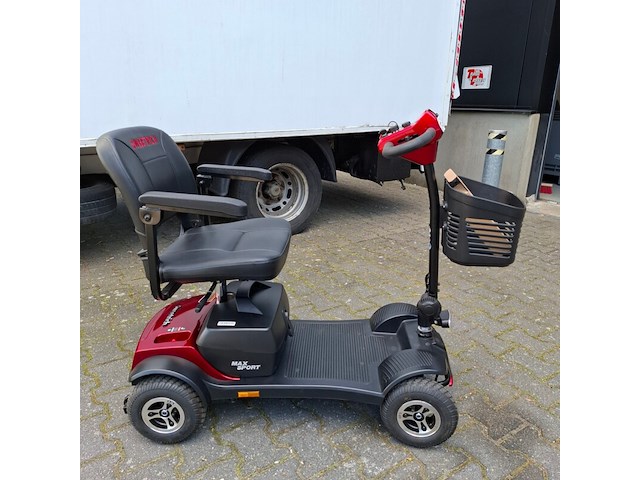 Scootmobiel, sweetrich, max sport, rood - afbeelding 8 van  13