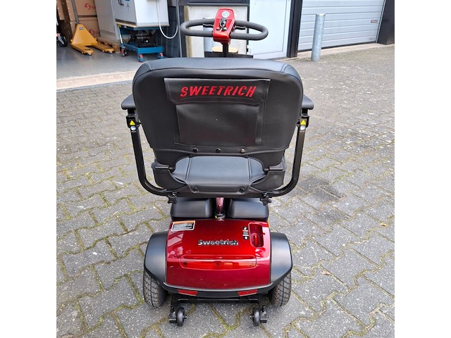 Scootmobiel, sweetrich, max sport, rood - afbeelding 9 van  13