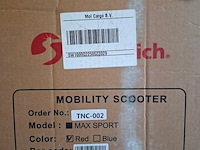 Scootmobiel, sweetrich, max sport, rood - afbeelding 3 van  11
