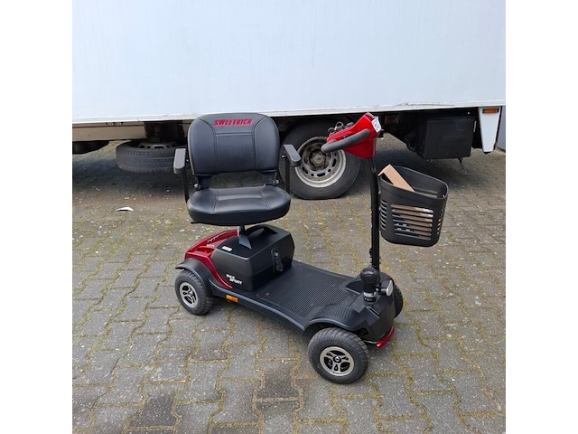 Scootmobiel, sweetrich, max sport, rood - afbeelding 11 van  11