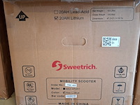 Scootmobiel, sweetrich, max sport, rood - afbeelding 2 van  11