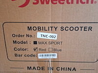 Scootmobiel, sweetrich, max sport, rood - afbeelding 3 van  11