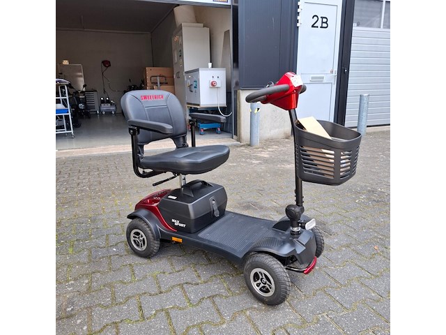 Scootmobiel, sweetrich, max sport, rood - afbeelding 6 van  11
