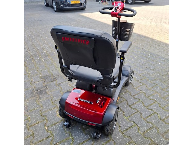 Scootmobiel, sweetrich, max sport, rood - afbeelding 7 van  11