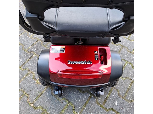 Scootmobiel, sweetrich, max sport, rood - afbeelding 8 van  11