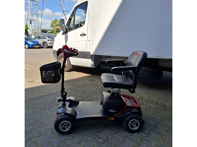 Scootmobiel, sweetrich, max sport, rood - afbeelding 4 van  11