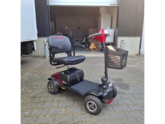 Scootmobiel, sweetrich, max sport, rood - afbeelding 6 van  11