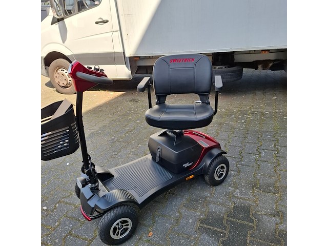 Scootmobiel, sweetrich, max sport, rood - afbeelding 11 van  11
