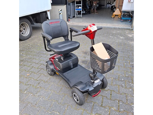 Scootmobiel, sweetrich, max sport, rood - afbeelding 7 van  11