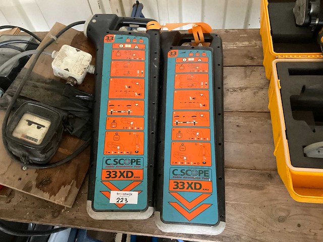 S.cope 33xdkhz kabeldetectiesysteem (2x) - afbeelding 1 van  1