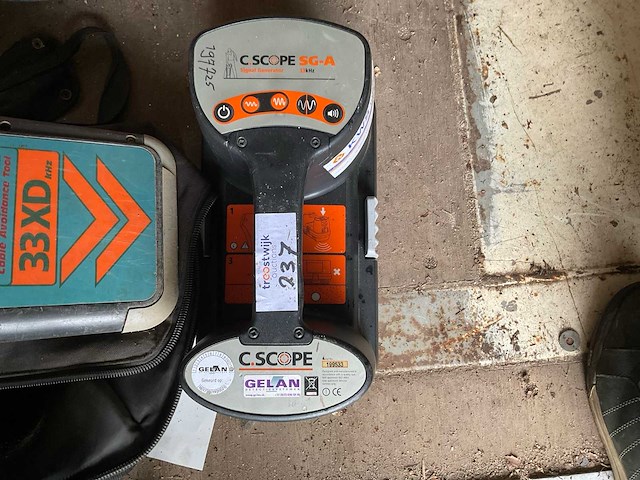 S.cope 33xdkhz / sg-a kabeldetectiesysteem (2x) - afbeelding 2 van  2