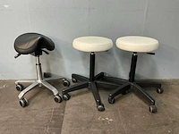 Score - tabouret en kappersfiets