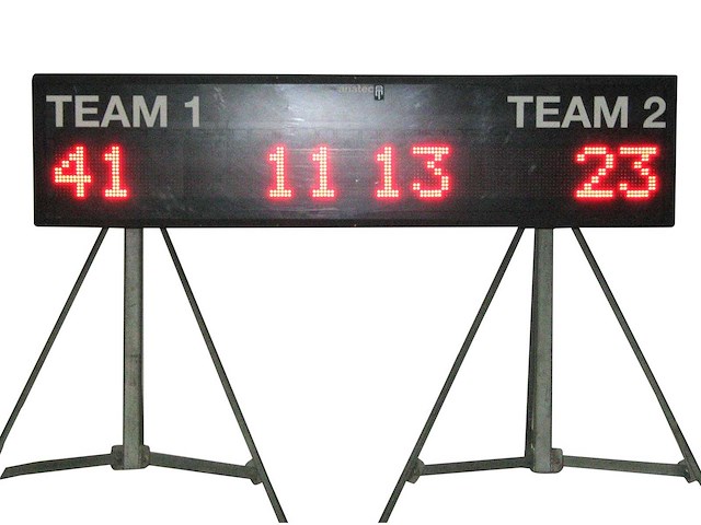 Scorebord / lichtkrant - afbeelding 1 van  3