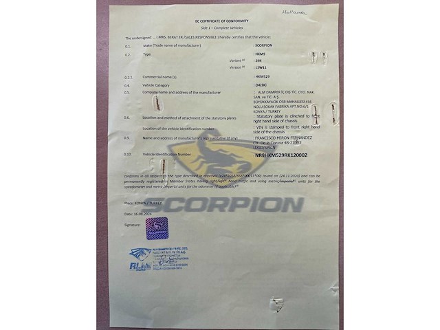 Scorpion - hkms - oplegger - afbeelding 9 van  15