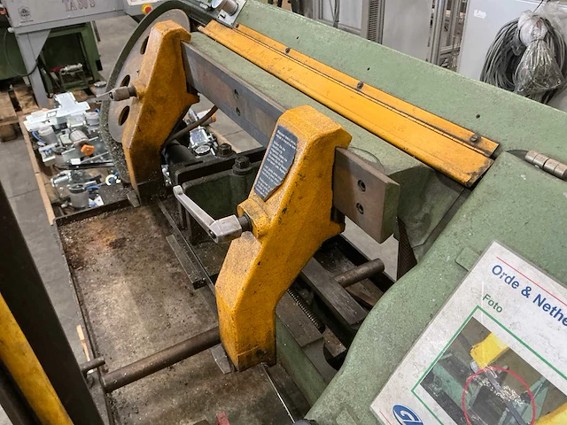 Scortegagna hbs250 metalen horizontale bandzaagmachine - afbeelding 6 van  16