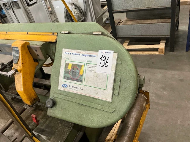Scortegagna hbs250 metalen horizontale bandzaagmachine - afbeelding 16 van  16