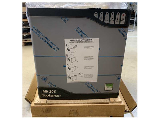 Scotsman mv306as 155 kg/day ice maker 230v - afbeelding 6 van  7