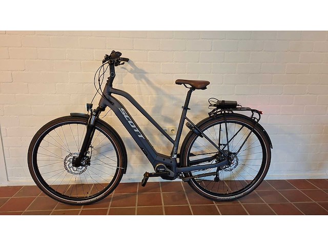 Scott sub e-ride active 20 elektrische damesfiets dames fiets bosch middenmotor - afbeelding 1 van  7