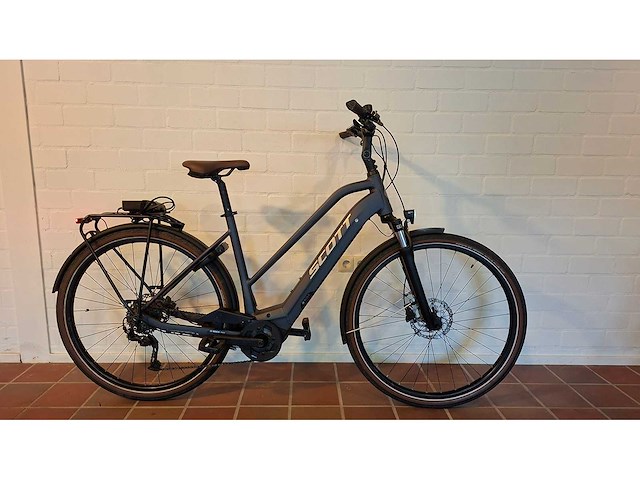 Scott sub e-ride active 20 elektrische damesfiets dames fiets bosch middenmotor - afbeelding 4 van  7