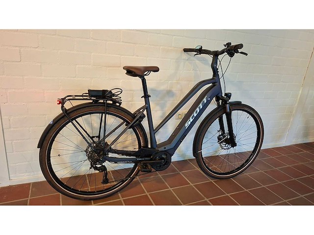 Scott sub e-ride active 20 elektrische damesfiets dames fiets bosch middenmotor - afbeelding 6 van  7