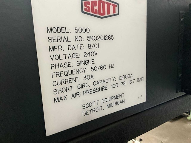 Scotty 5000 laminator- en tab cutting machine - afbeelding 2 van  10