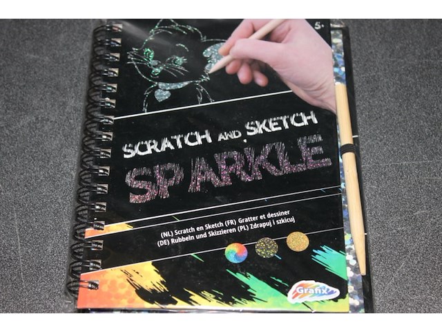 Scrab book sparkle 3 stusk in a45 - afbeelding 3 van  3