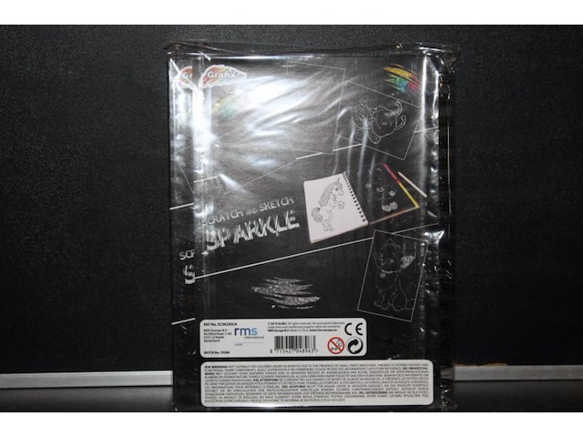 Scratch en sparkle boek 7 stuks in a52 - afbeelding 3 van  5