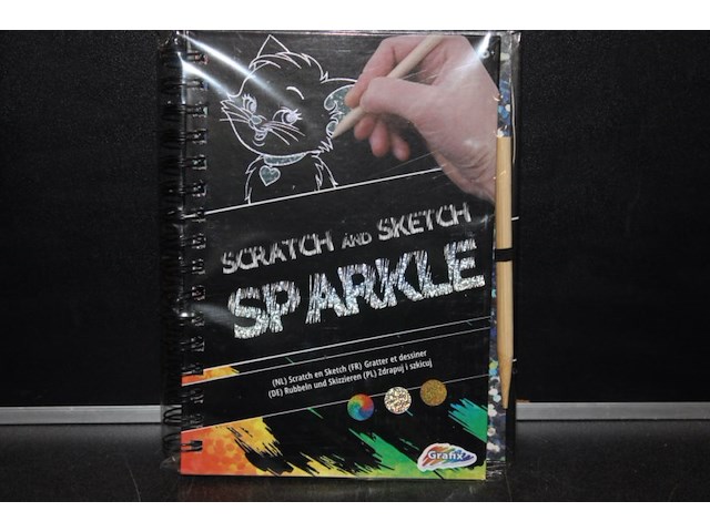 Scratch en sparkle boek 7 stuks in a52 - afbeelding 4 van  5