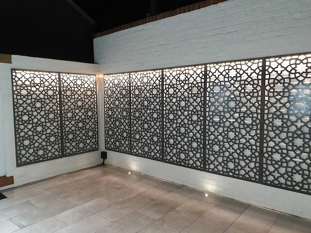 Screens with envy - alhambra - scherm - terrace screen 16mm (2x) - afbeelding 2 van  7