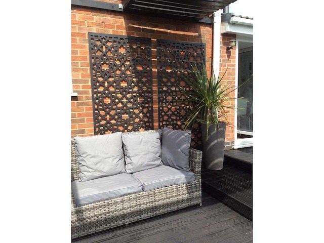 Screens with envy - alhambra - scherm - terrace-screens 5mm (3x) - afbeelding 4 van  4