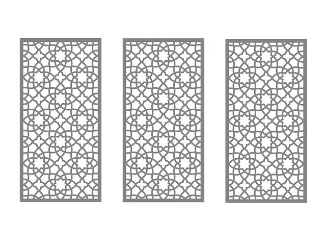 Screens with envy - alhambra - scherm - terrace-screens 5mm (3x) - afbeelding 1 van  7