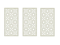 Screens with envy - alhambra - scherm - terrace-screens 5mm (3x) - afbeelding 1 van  3