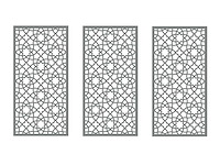 Screens with envy - alhambra - scherm - terrace-screens 5mm (3x) - afbeelding 1 van  7