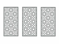 Screens with envy - alhambra - scherm - terrace-screens 5mm (3x)