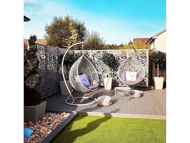 Screens with envy - bloom - scherm - terrace screen 5mm (2x) - afbeelding 2 van  4
