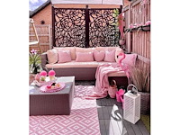 Screens with envy - bloom - scherm - terrace screen 5mm (3x) - afbeelding 2 van  5