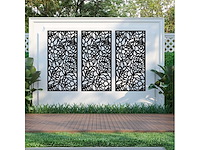 Screens with envy - bloom - scherm - terrace screen 5mm (3x) - afbeelding 1 van  5