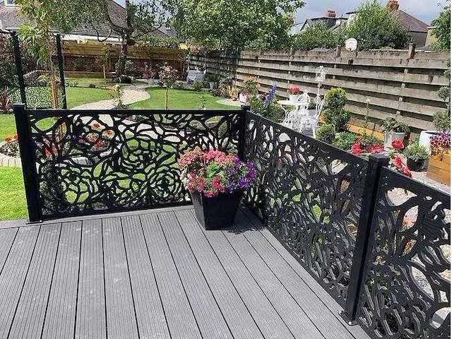 Screens with envy - bloom - scherm - terrace screen 5mm (3x) - afbeelding 5 van  5