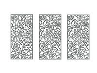 Screens with envy - bloom - scherm - terrace-screens 16mm (3x) - afbeelding 1 van  4