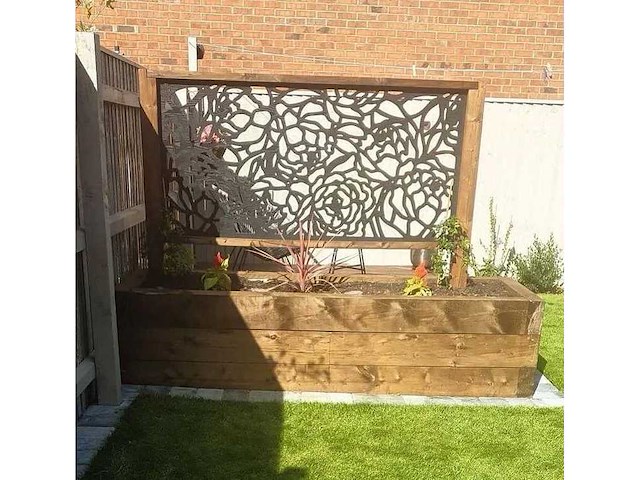 Screens with envy - bloom - scherm - terrace-screens 5mm (3x) - afbeelding 4 van  4