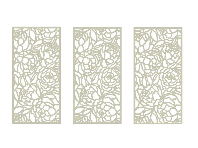 Screens with envy - bloom - sherm - terrace-screens 5mm (3x) - afbeelding 1 van  4