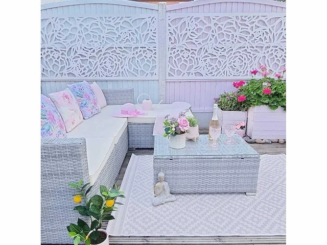 Screens with envy - bloom - sherm - terrace-screens 5mm (3x) - afbeelding 3 van  4