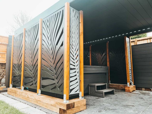 Screens with envy - frond - scherm - terrace screen 5 mm - afbeelding 5 van  6