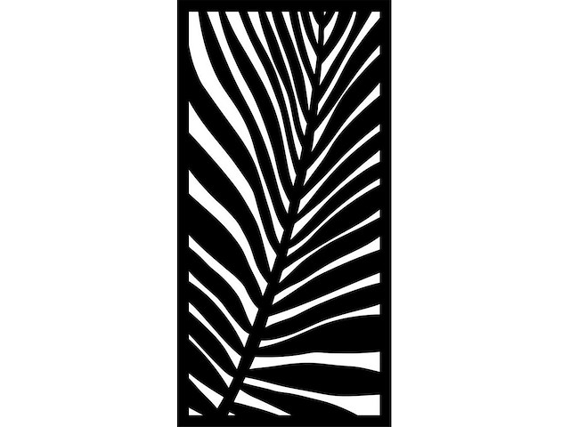 Screens with envy - frond - scherm - terrace screen 5 mm - afbeelding 1 van  6