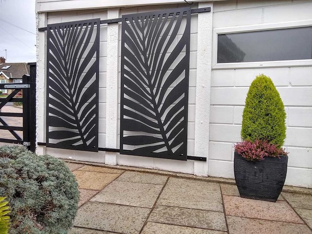 Screens with envy - frond - scherm - terrace screen 5 mm - afbeelding 6 van  6