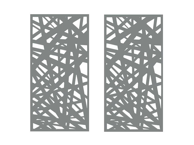 Screens with envy - kerplunk - scherm - terrace screen 5mm (2x) - afbeelding 1 van  2