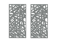 Screens with envy - kerplunk - scherm - terrace screen 5mm (2x) - afbeelding 1 van  2