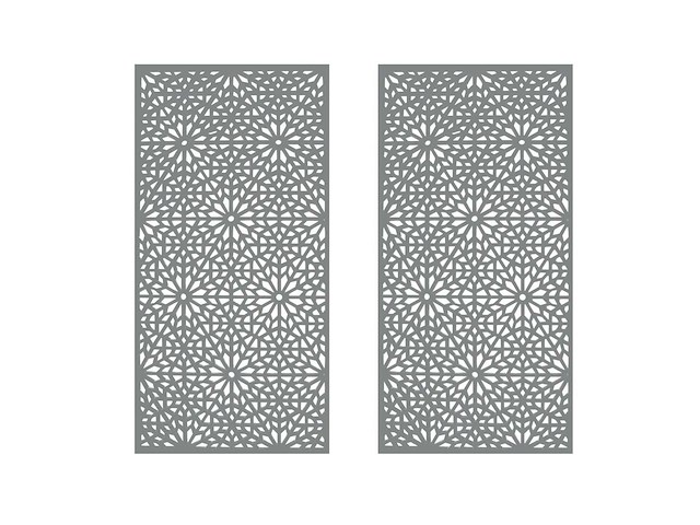 Screens with envy - moucharabiya - scherm - terrace screen 16mm (2x) - afbeelding 1 van  6