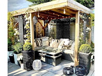 Screens with envy - moucharabiya - scherm - terrace screen 16mm (2x) - afbeelding 6 van  8